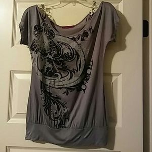 Cold Shoulder t shirt